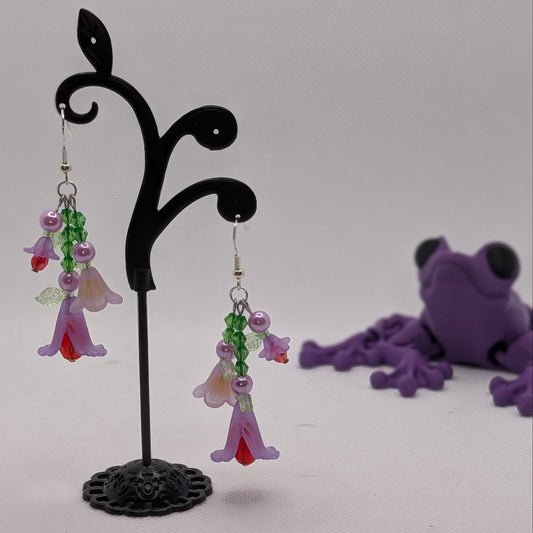 ✨Faebouquet✨| Triple-Bloom Faewilde Flower Earrings