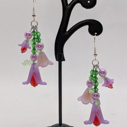 ✨Faebouquet✨| Triple-Bloom Faewilde Flower Earrings