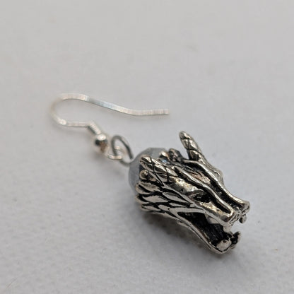 ✨The Silkfang Pack✨| Mythic Wolf Earrings in Crystal, Metal, and Gemstone