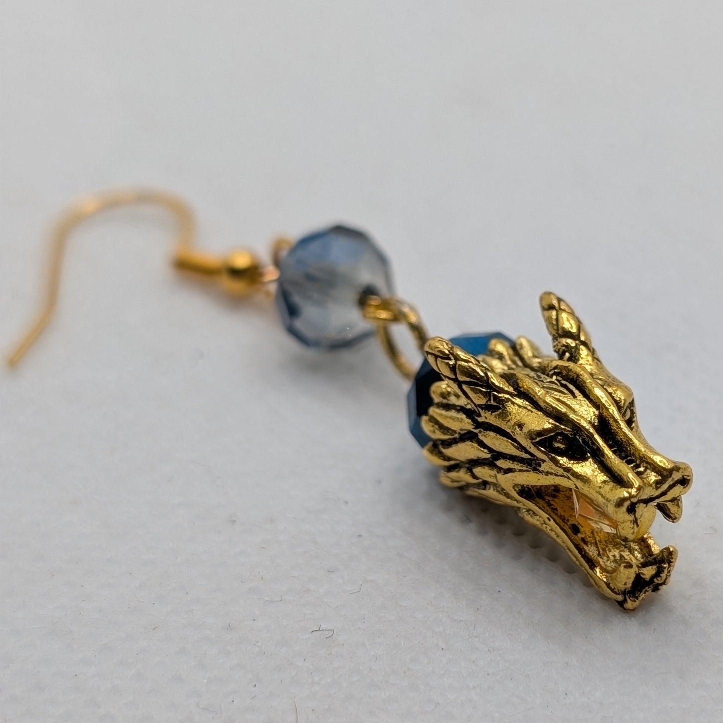 ✨The Silkfang Pack✨| Mythic Wolf Earrings in Crystal, Metal, and Gemstone
