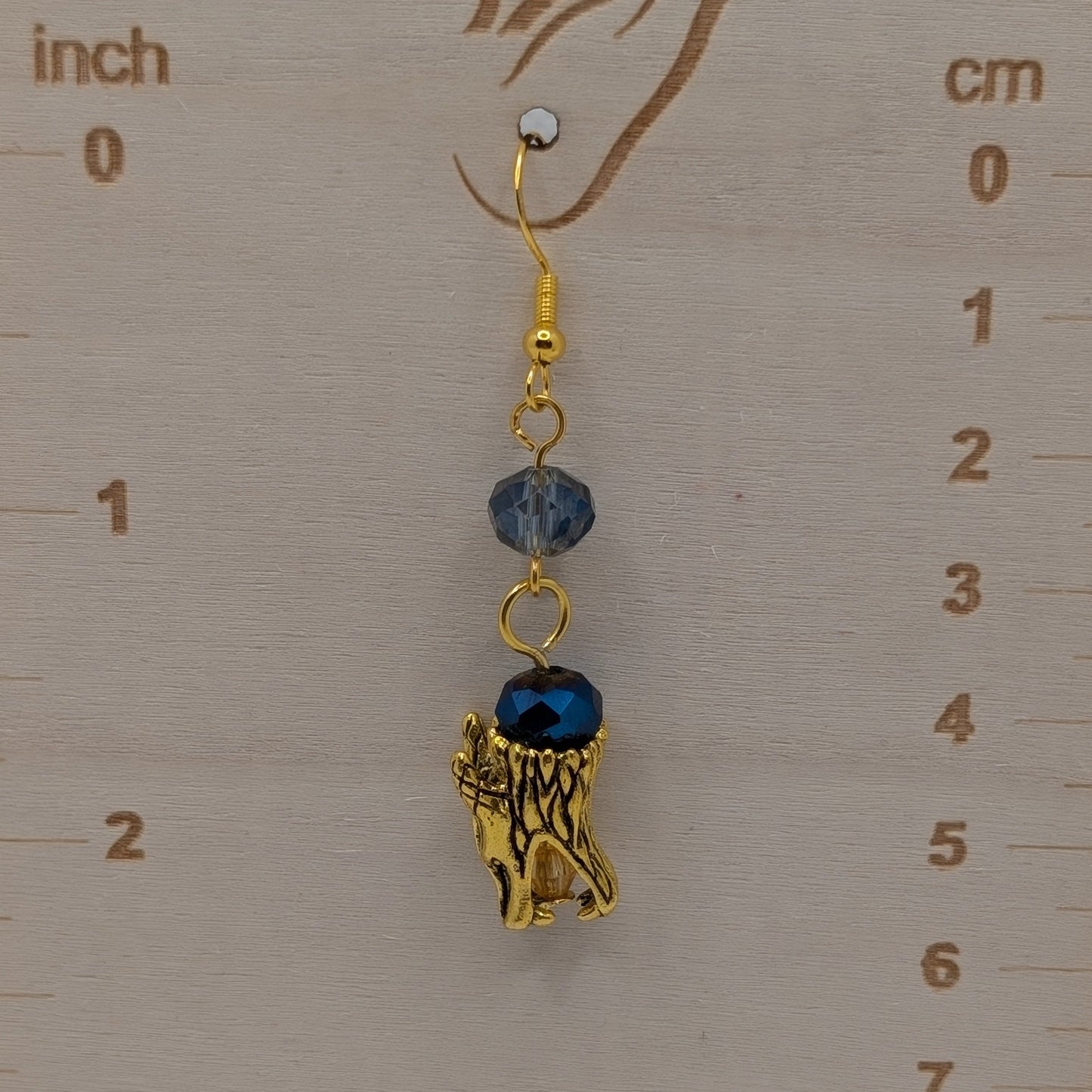 ✨The Silkfang Pack✨| Mythic Wolf Earrings in Crystal, Metal, and Gemstone