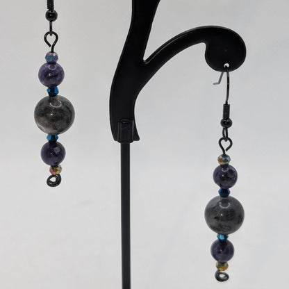 ✨Orbitiota✨| Assorted Gemstone Celestial Orbit Earrings