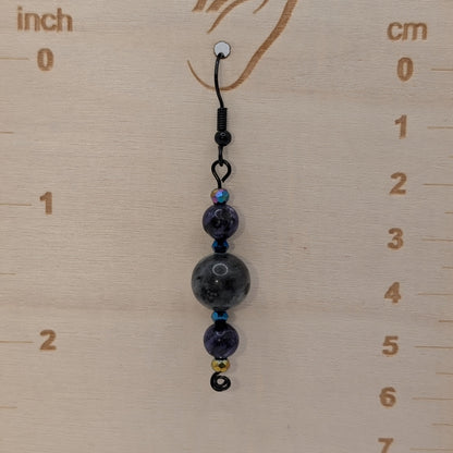 ✨Orbitiota✨| Assorted Gemstone Celestial Orbit Earrings