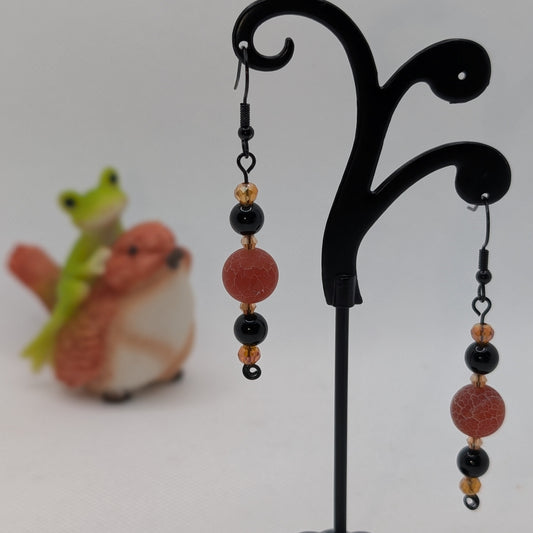 ✨Orbitiota✨| Assorted Gemstone Celestial Orbit Earrings