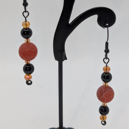 ✨Orbitiota✨| Assorted Gemstone Celestial Orbit Earrings