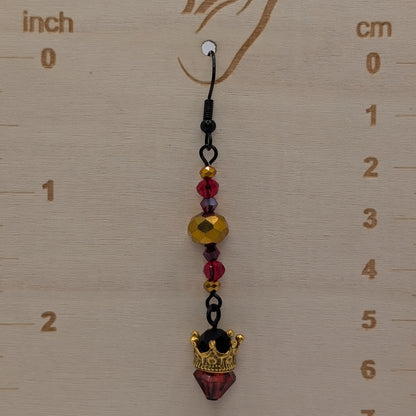 ✨The Borrowed Crowns✨| Crystal Crown Drop Earrings