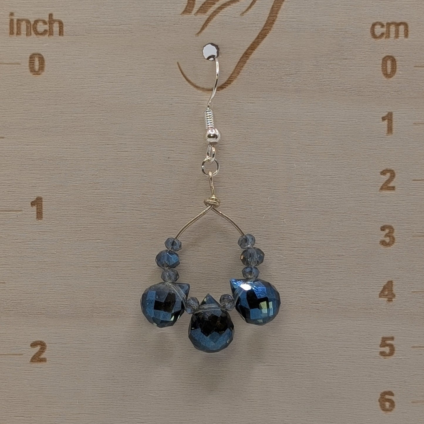 ✨Cloudbreak Sparkle✨| Rainfall Crystal Hoop Earrings