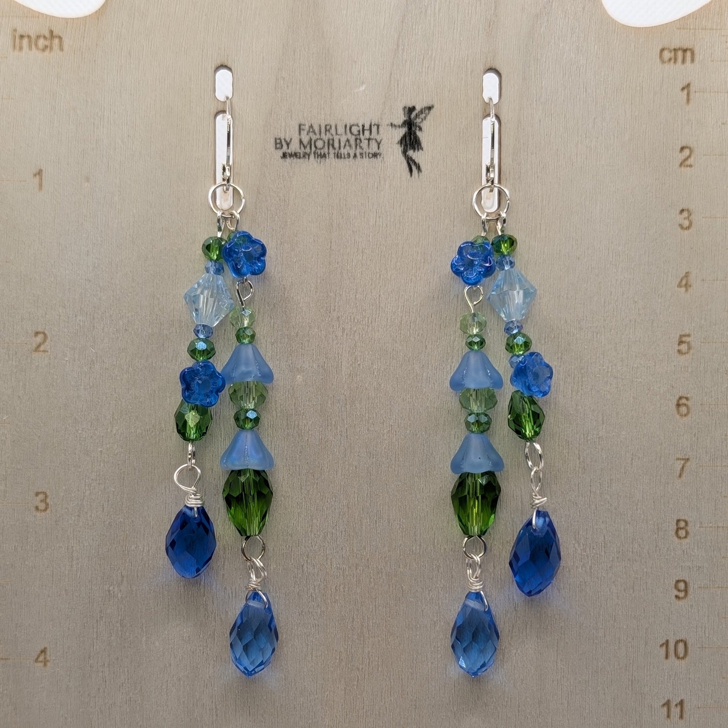 ✨The Nectarwell Overbloom✨| Double Drop Flower Nectar Earrings