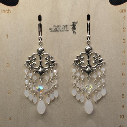 ✨The Fleurfall Gathering✨| Fleur-de-Lis Chandelier Earrings
