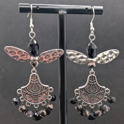 ✨The Faedance Troupe✨ | Winged Fairy Chandelier Earrings