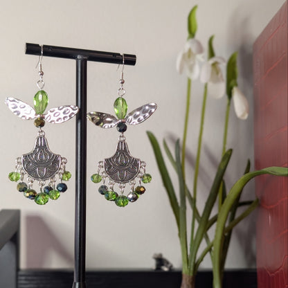 ✨The Faedance Troupe✨ | Winged Fairy Chandelier Earrings