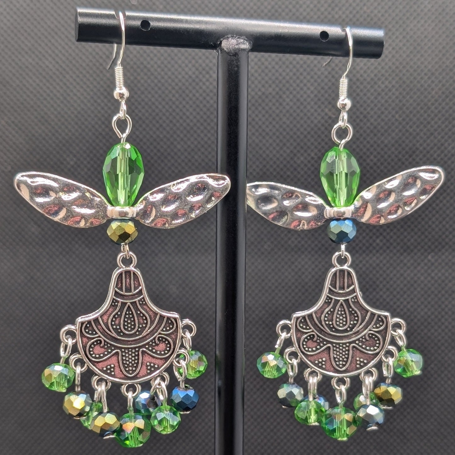 ✨The Faedance Troupe✨ | Winged Fairy Chandelier Earrings