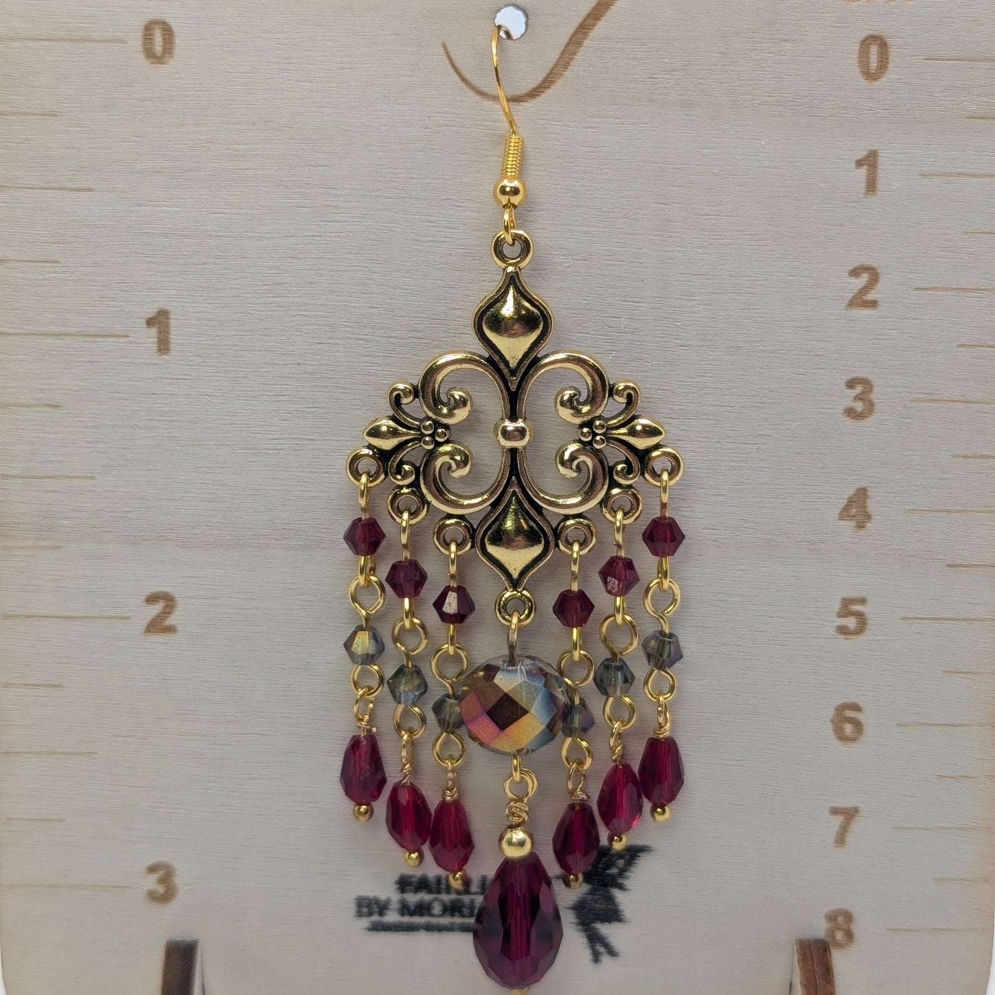✨The Fleurfall Gathering✨| Fleur-de-Lis Chandelier Earrings