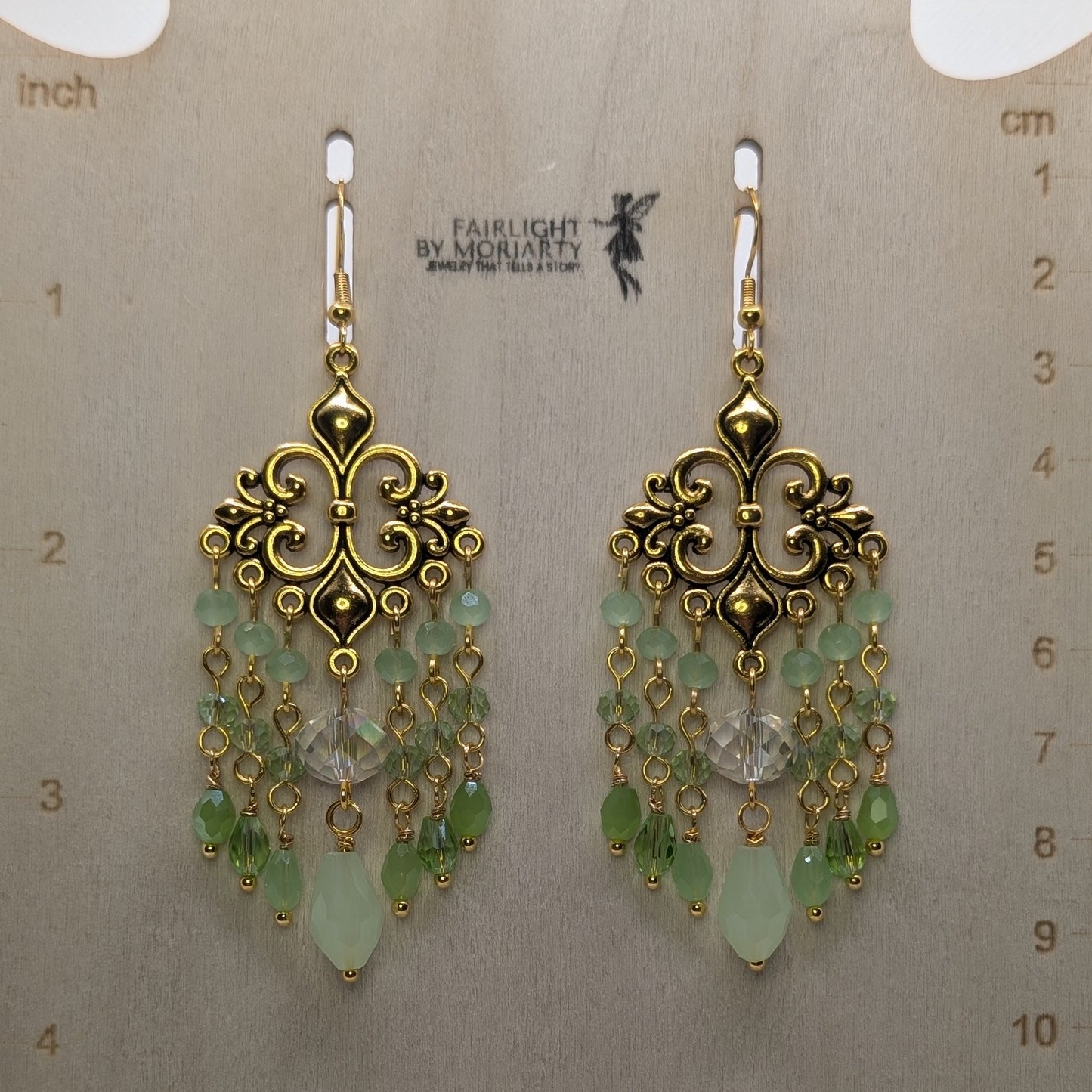 ✨The Fleurfall Gathering✨| Fleur-de-Lis Chandelier Earrings