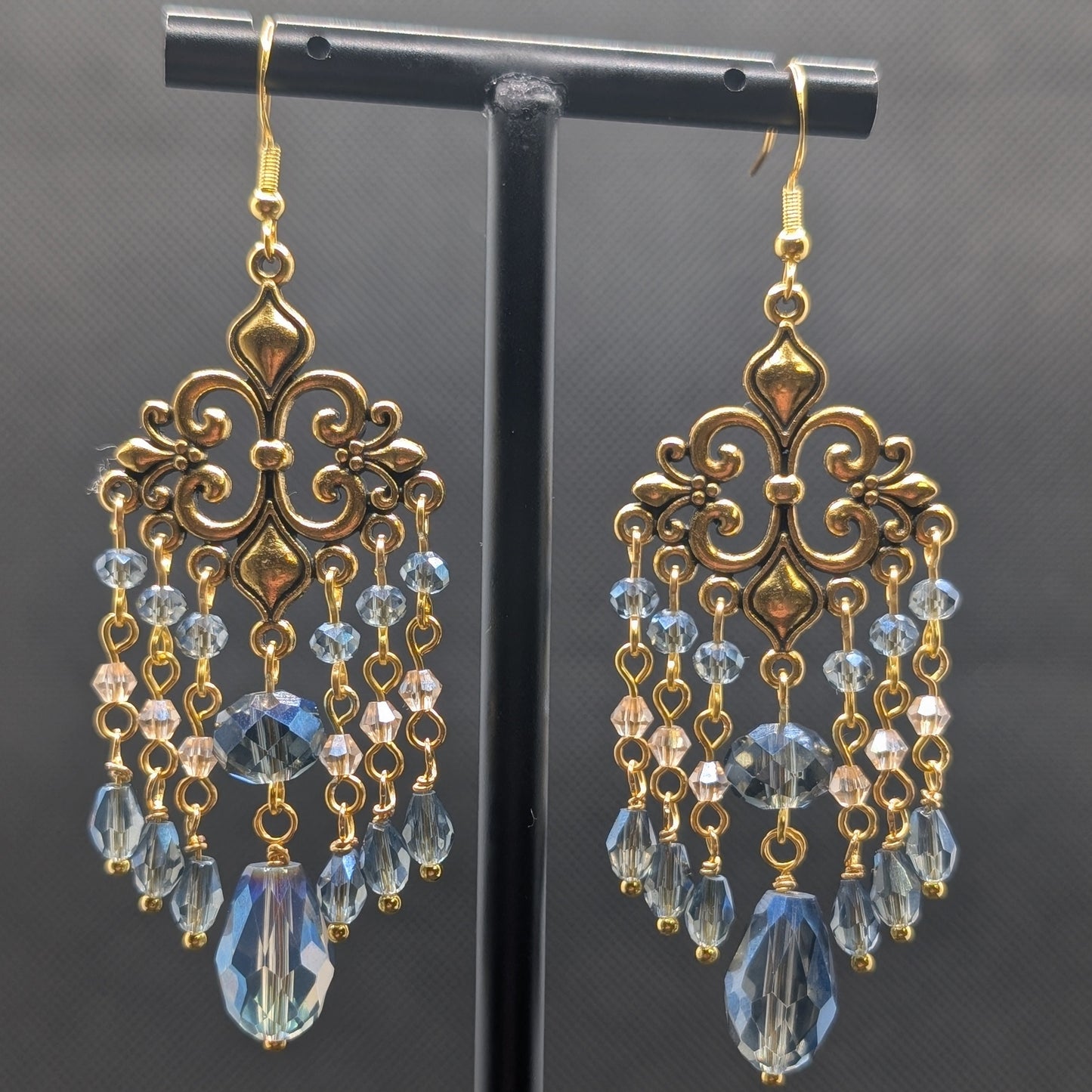 ✨The Fleurfall Gathering✨| Fleur-de-Lis Chandelier Earrings