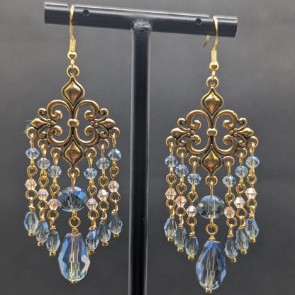 ✨The Fleurfall Gathering✨| Fleur-de-Lis Chandelier Earrings