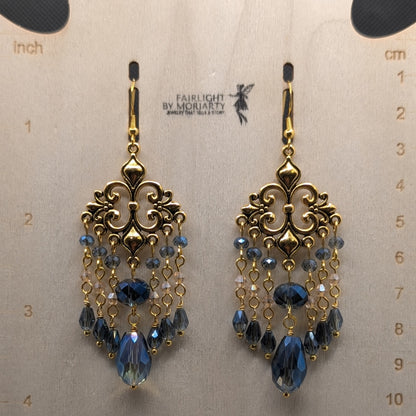 ✨The Fleurfall Gathering✨| Fleur-de-Lis Chandelier Earrings