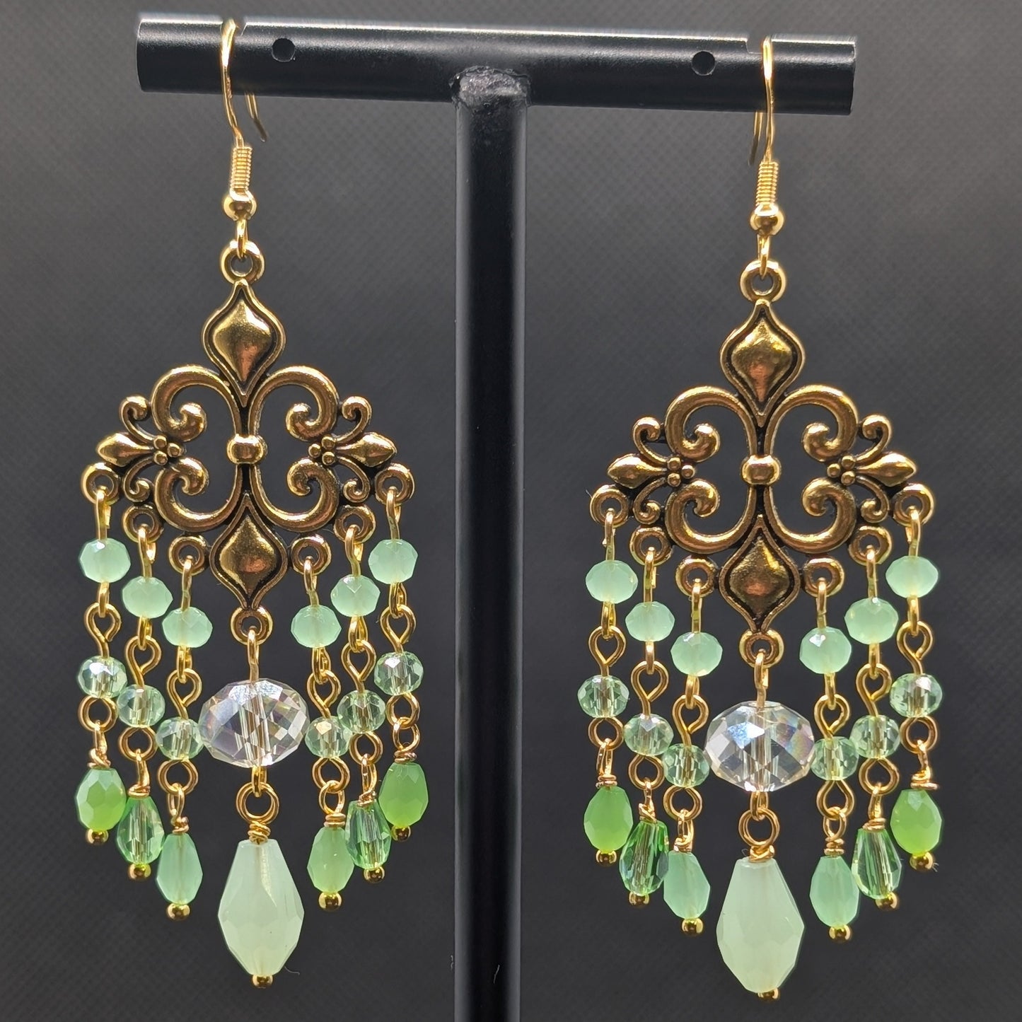 ✨The Fleurfall Gathering✨| Fleur-de-Lis Chandelier Earrings