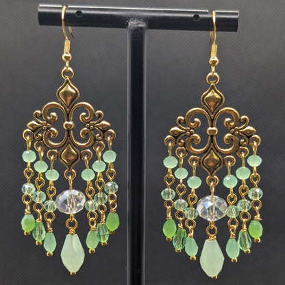 ✨The Fleurfall Gathering✨| Fleur-de-Lis Chandelier Earrings