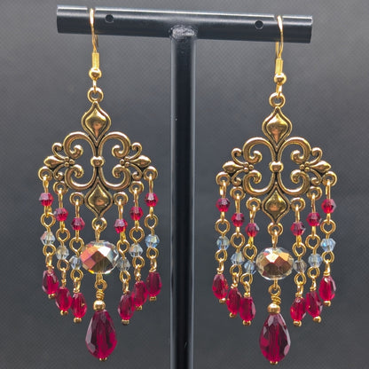 ✨The Fleurfall Gathering✨| Fleur-de-Lis Chandelier Earrings