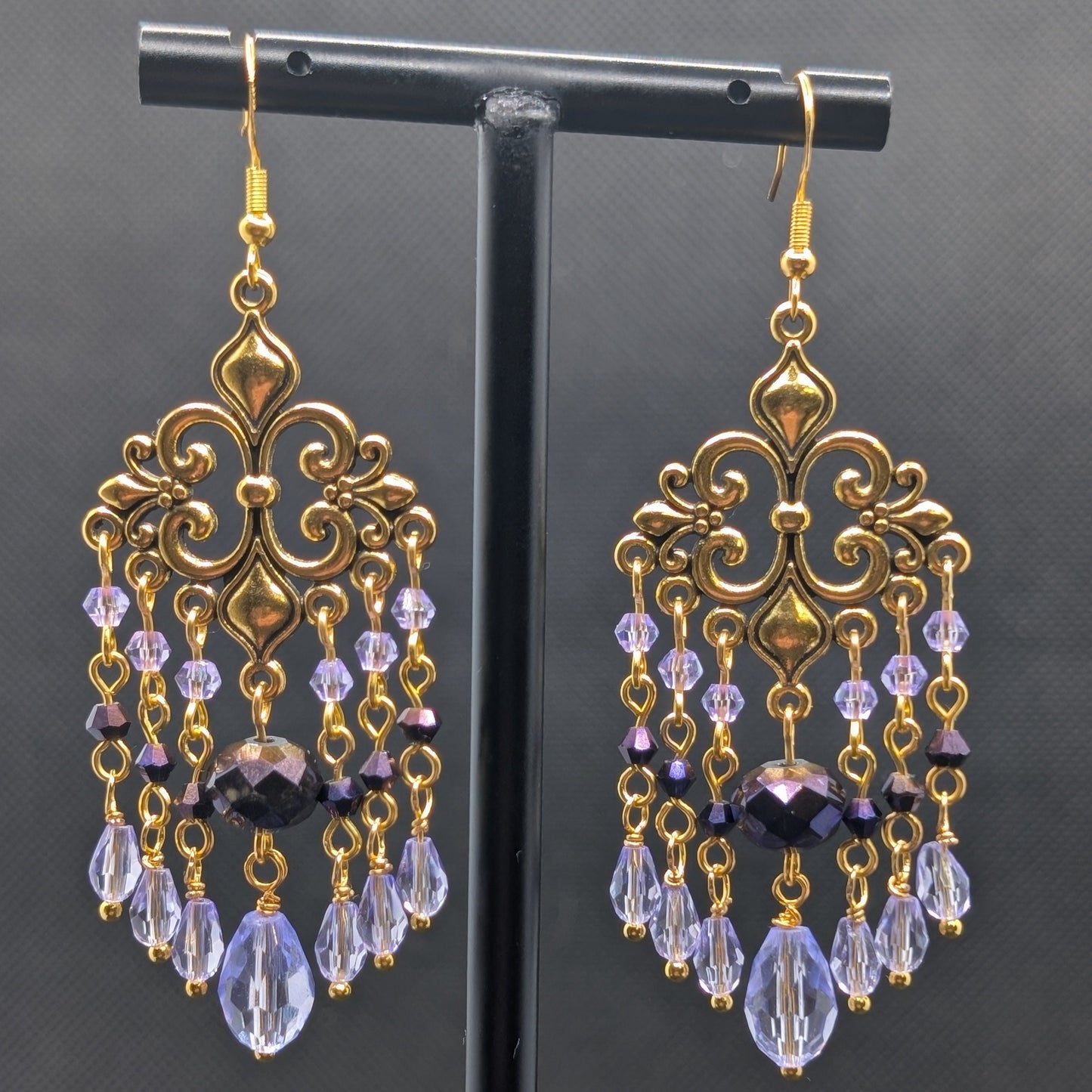 ✨The Fleurfall Gathering✨| Fleur-de-Lis Chandelier Earrings