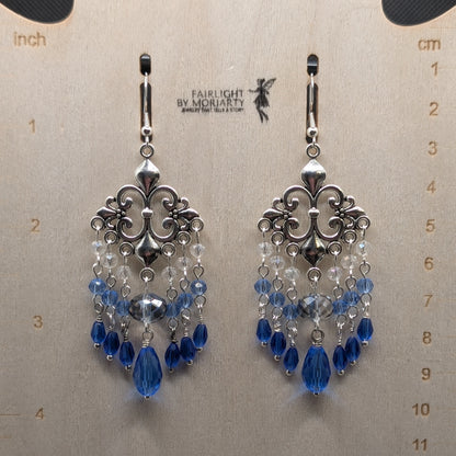 ✨The Fleurfall Gathering✨| Fleur-de-Lis Chandelier Earrings