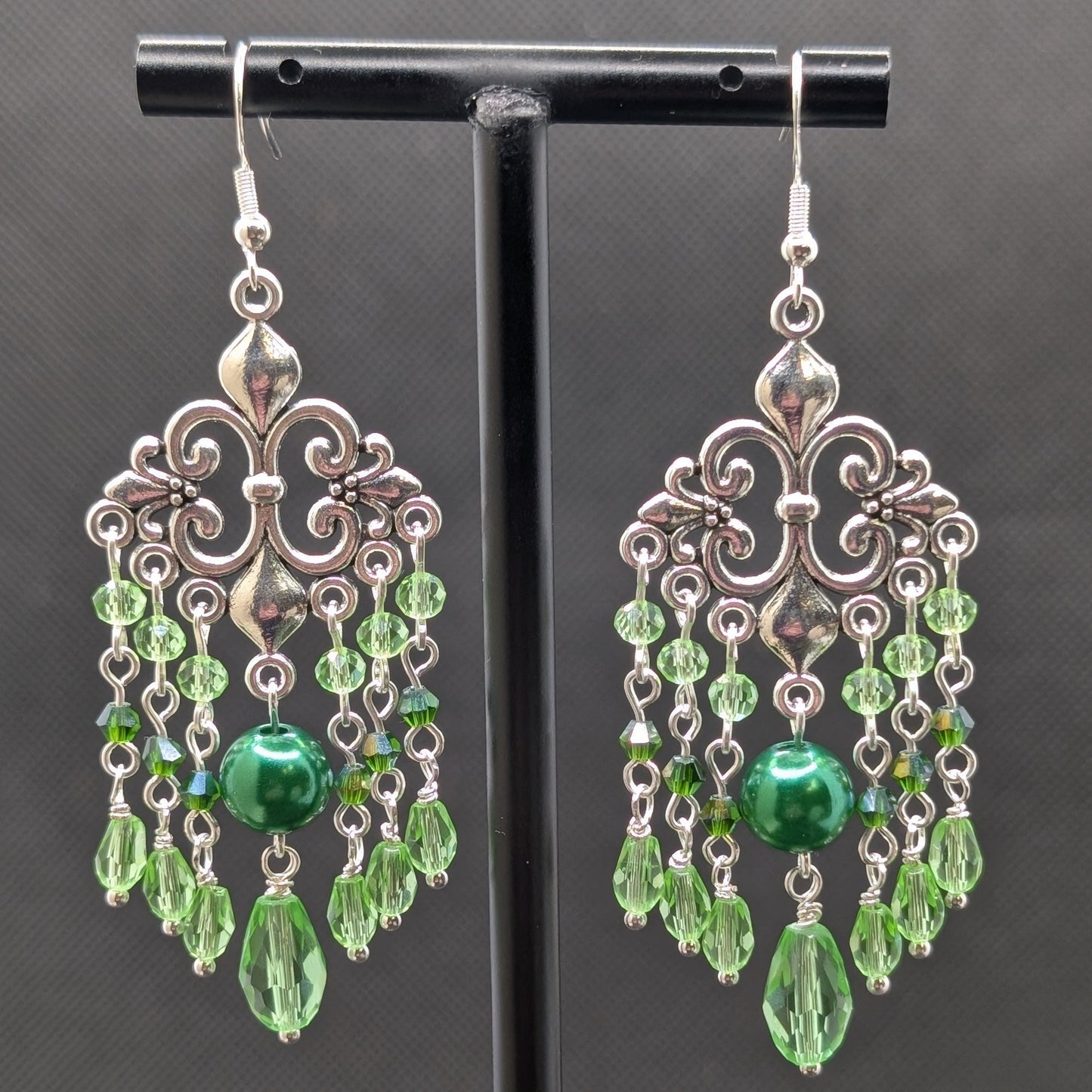 ✨The Fleurfall Gathering✨| Fleur-de-Lis Chandelier Earrings