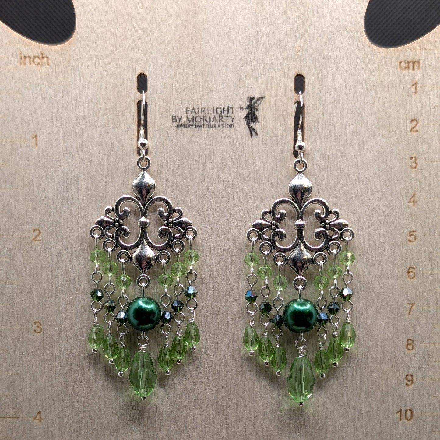 ✨The Fleurfall Gathering✨| Fleur-de-Lis Chandelier Earrings