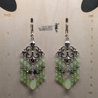 ✨The Fleurfall Gathering✨| Fleur-de-Lis Chandelier Earrings