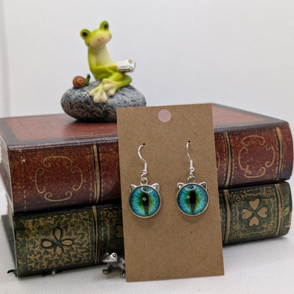 ✨Feeleyes✨| Eye-Cab Cat Earrings