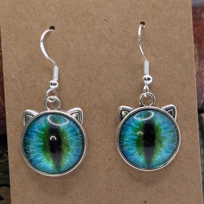✨Feeleyes✨| Eye-Cab Cat Earrings
