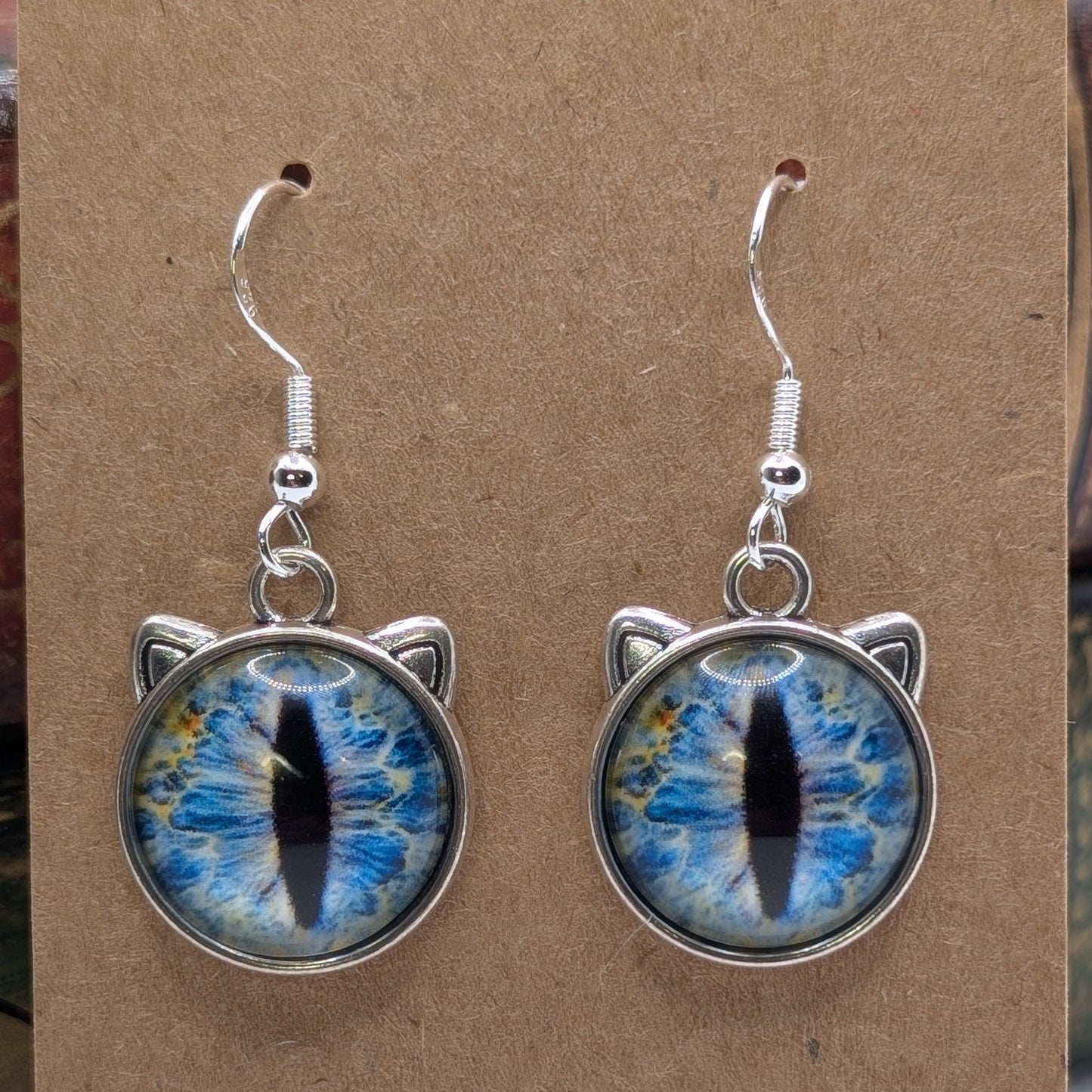 ✨Feeleyes✨| Eye-Cab Cat Earrings