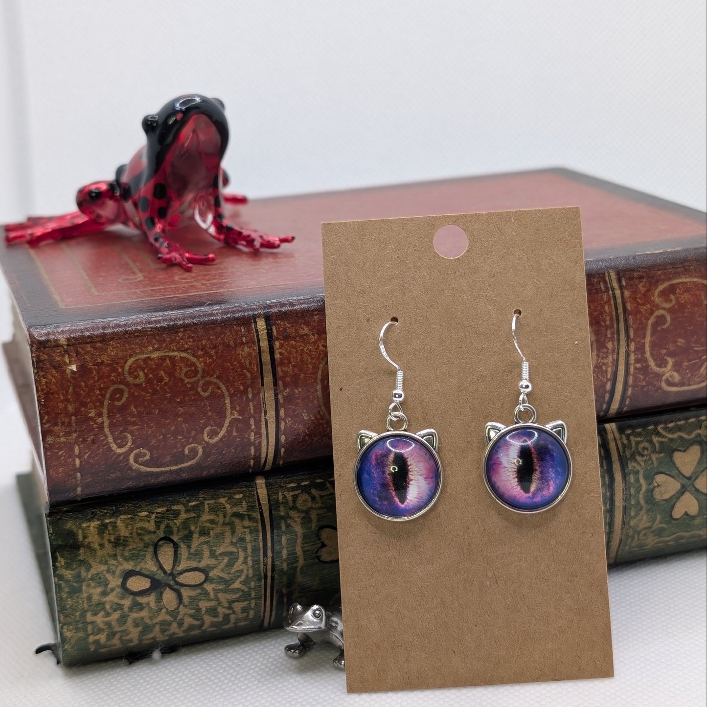 ✨Feeleyes✨| Eye-Cab Cat Earrings