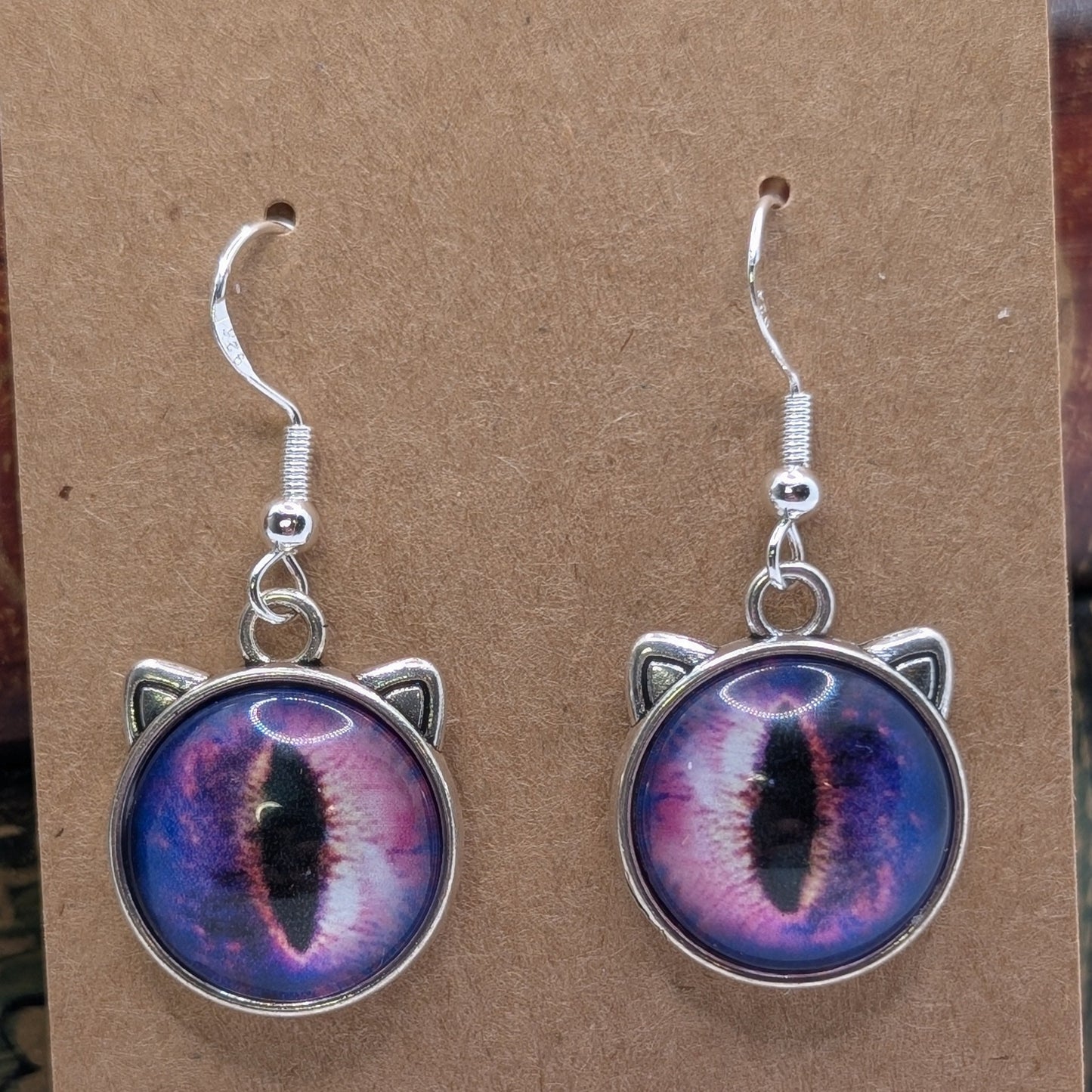 ✨Feeleyes✨| Eye-Cab Cat Earrings