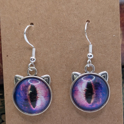 ✨Feeleyes✨| Eye-Cab Cat Earrings