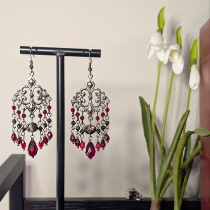 ✨The Fleurfall Gathering✨| Fleur-de-Lis Chandelier Earrings