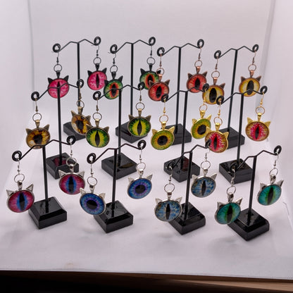✨Catastropheyes✨ | Jumbo Cat-Eye Cabochon Earrings