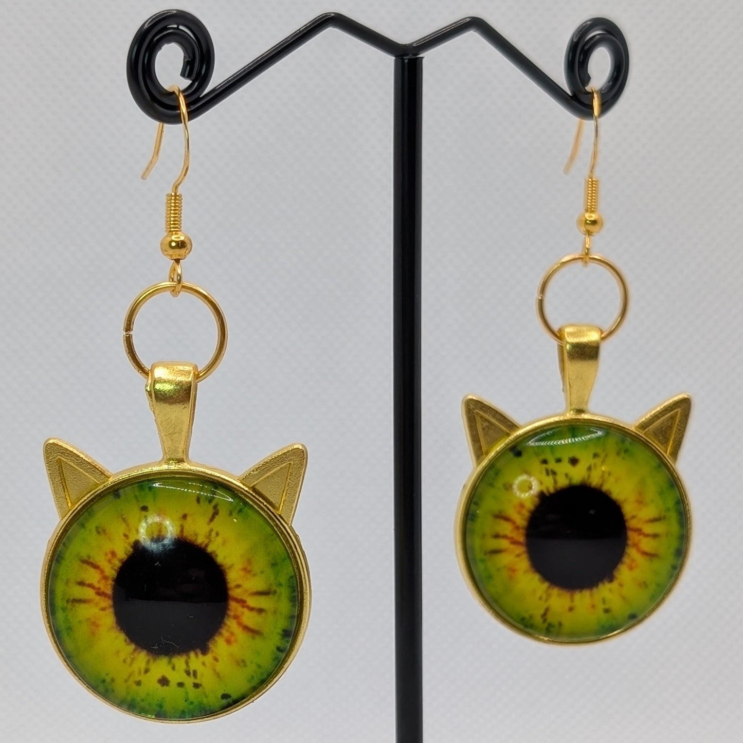 ✨Catastropheyes✨ | Jumbo Cat-Eye Cabochon Earrings