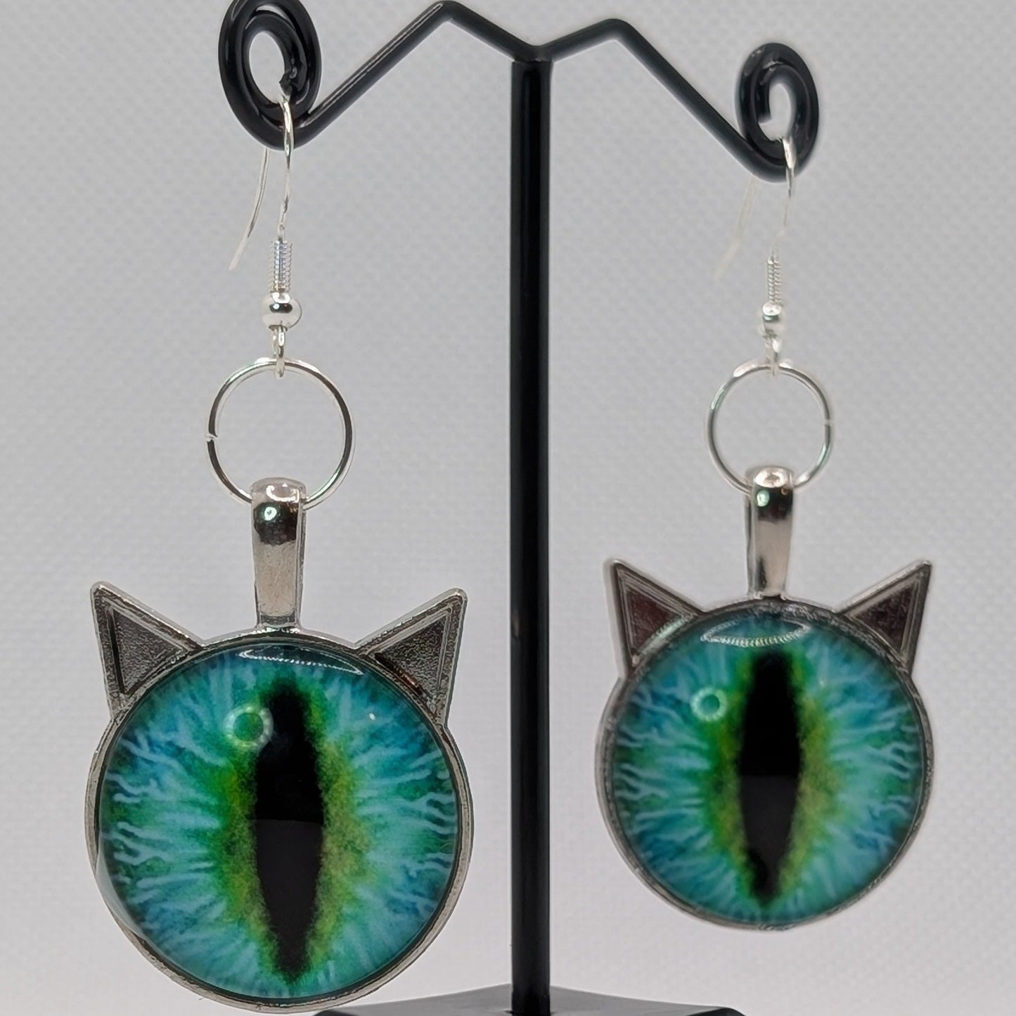 ✨Catastropheyes✨ | Jumbo Cat-Eye Cabochon Earrings