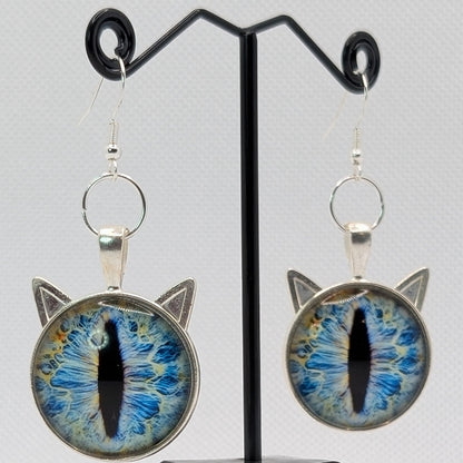 ✨Catastropheyes✨ | Jumbo Cat-Eye Cabochon Earrings