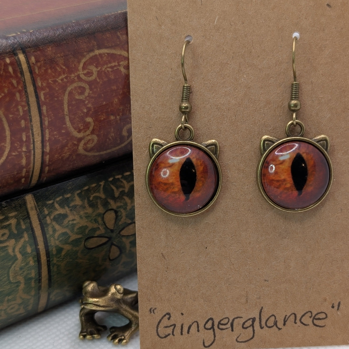 ✨Feeleyes✨| Eye-Cab Cat Earrings