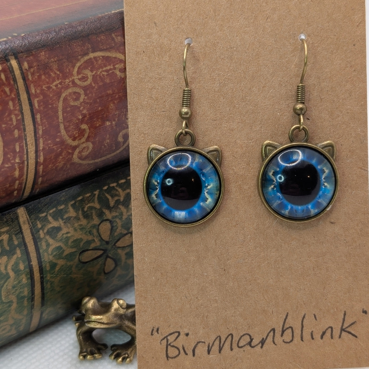 ✨Feeleyes✨| Eye-Cab Cat Earrings