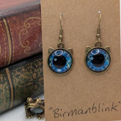 ✨Feeleyes✨| Eye-Cab Cat Earrings