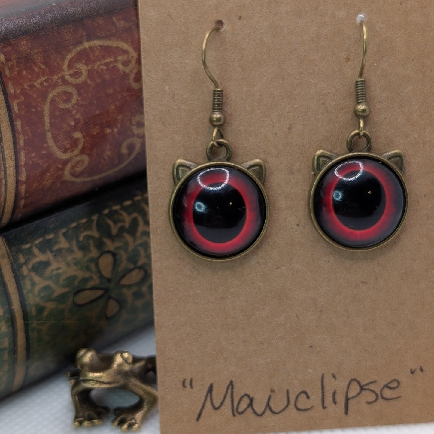 ✨Feeleyes✨| Eye-Cab Cat Earrings