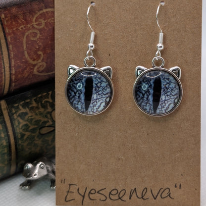 ✨Feeleyes✨| Eye-Cab Cat Earrings