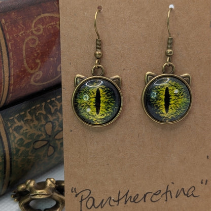 ✨Feeleyes✨| Eye-Cab Cat Earrings
