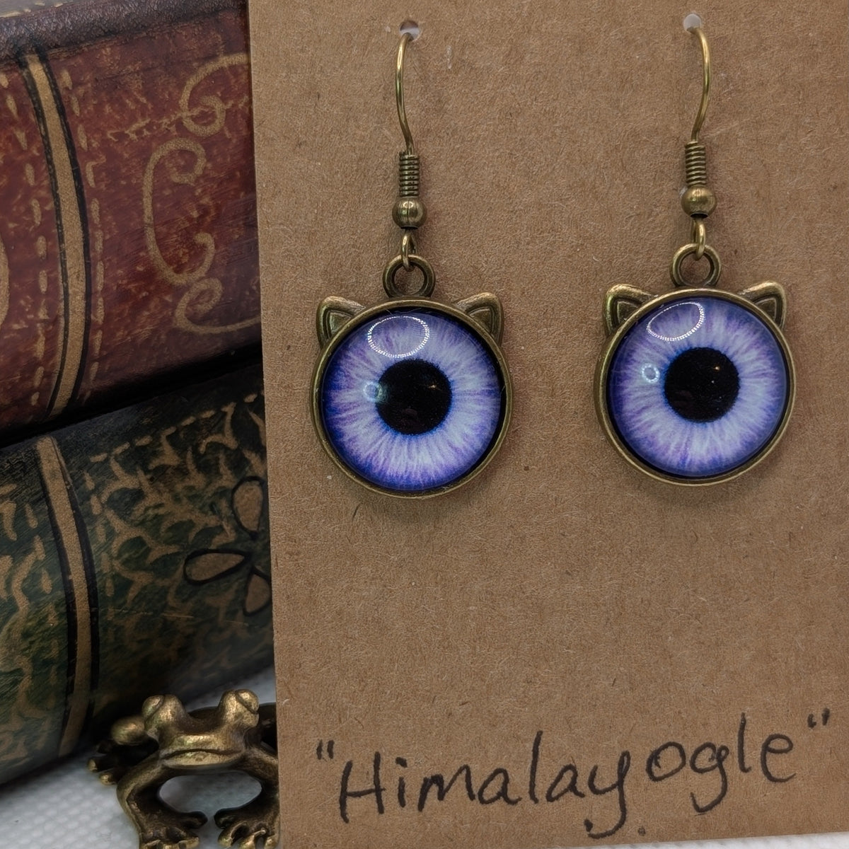 ✨Feeleyes✨| Eye-Cab Cat Earrings