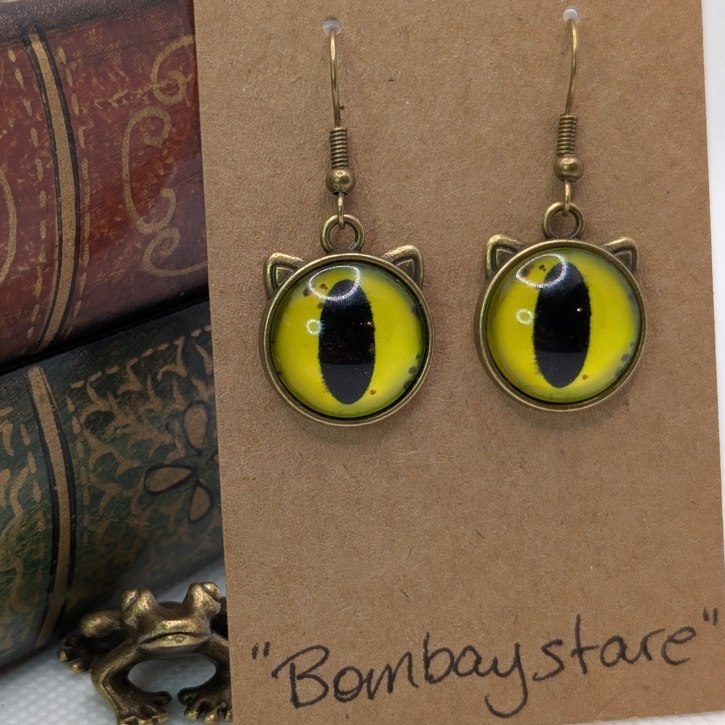 ✨Feeleyes✨| Eye-Cab Cat Earrings