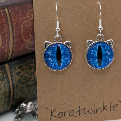 ✨Feeleyes✨| Eye-Cab Cat Earrings