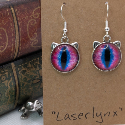 ✨Feeleyes✨| Eye-Cab Cat Earrings